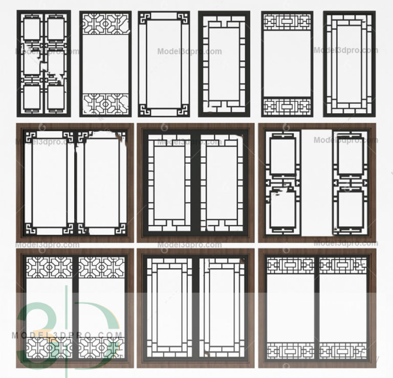 [Free3dmodels] MODEL 3D Window – Model3dpro.com