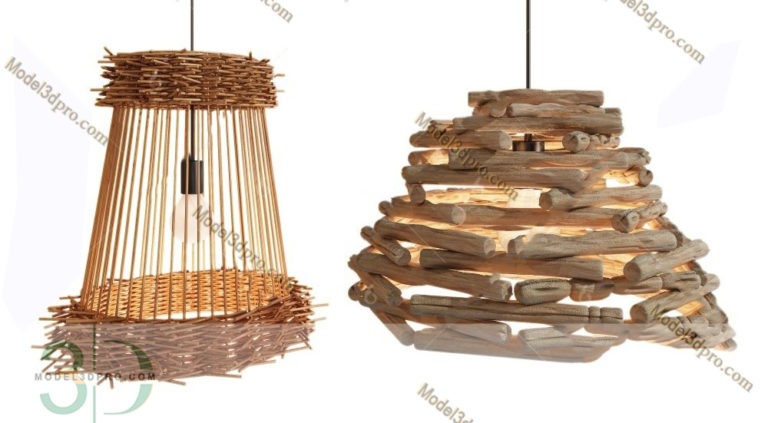 MODEL 3D Light Wood – NghiaHouse