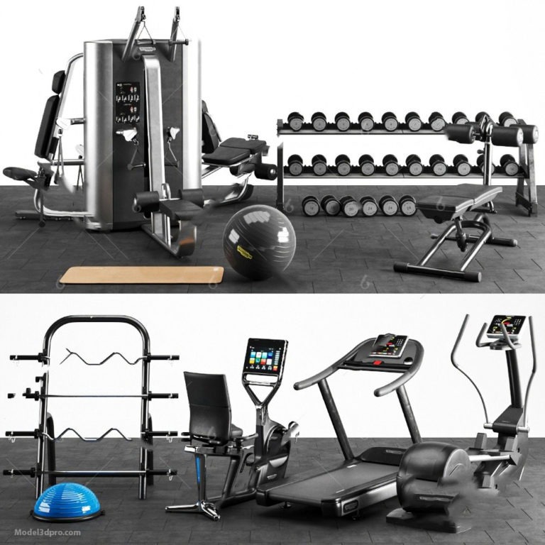 MODEL 3D Gym – Model3dpro.com