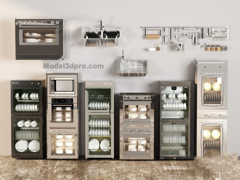 Dishwasher 3D Models for Download