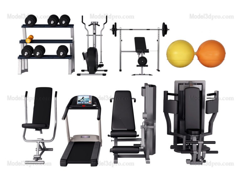 Free3dmodels] MODEL 3D Gym – Model3dpro.com