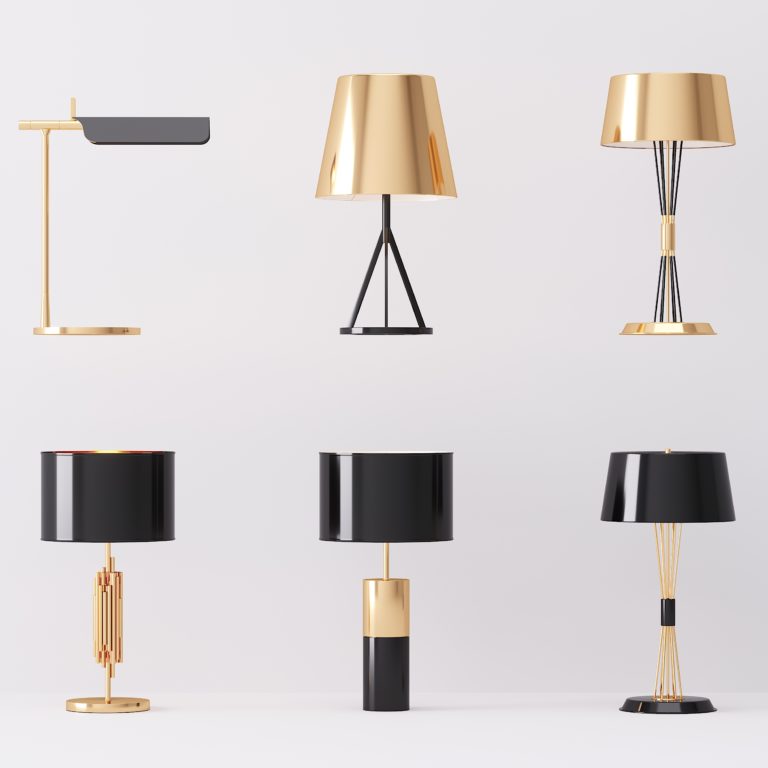 [Free3dmodels] MODEL 3D Table lamps – Model3dpro.com