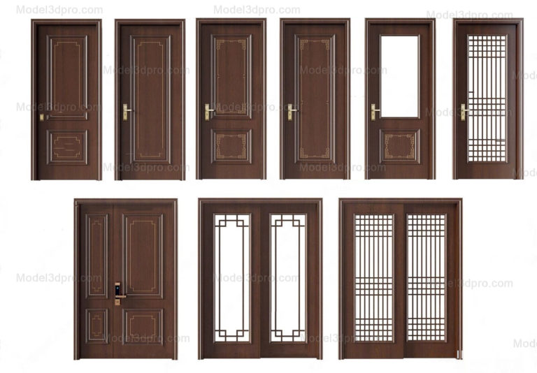 3D Free models Door – Model3dpro.com