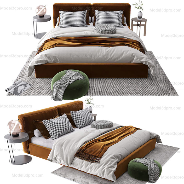 Bed 3d free download – Model3dpro.com