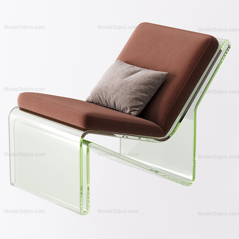 3D Models Free Armchair – Model3dpro.com