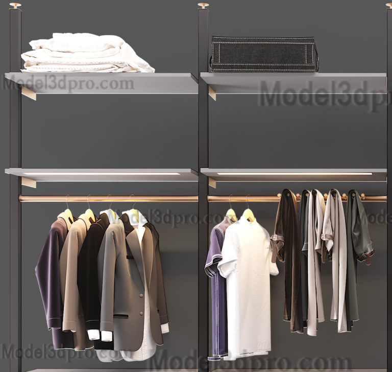 3D free download Cabinets cloth – Model3dpro.com - 3D models - Free 3D ...