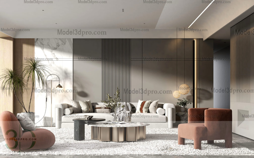 3d rendering interior design - 3D models - Free 3D Models - 3d model ...