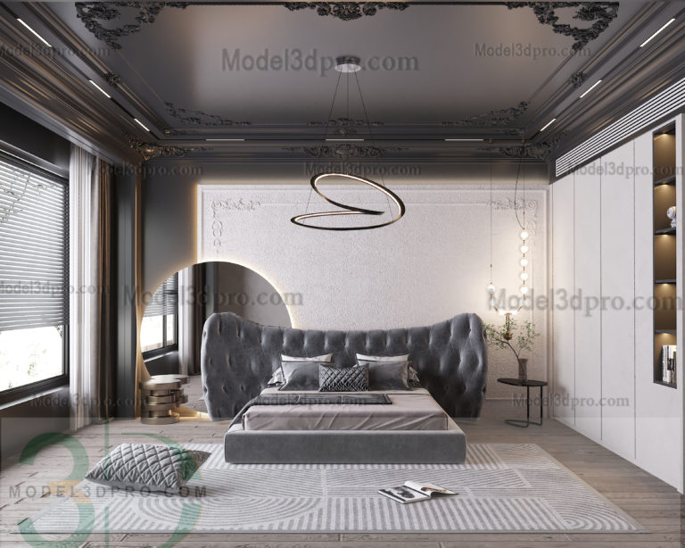 3d furniture rendering 3d bedroom