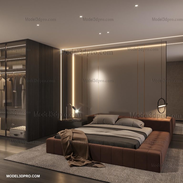 bedroom 3d model