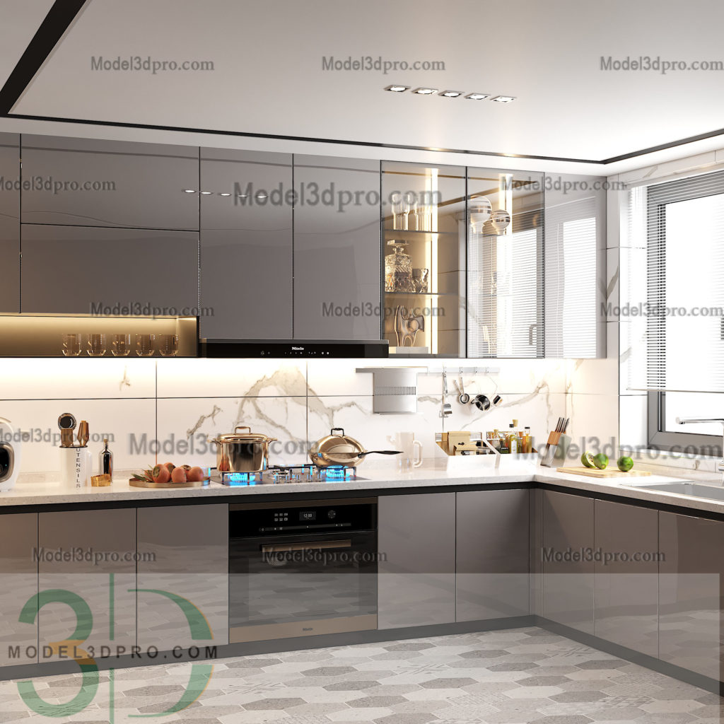 Stonewall Kitchen Recipes 3d Glass Kitchen Cabinet 3D Models Free   3 10 1024x1024 