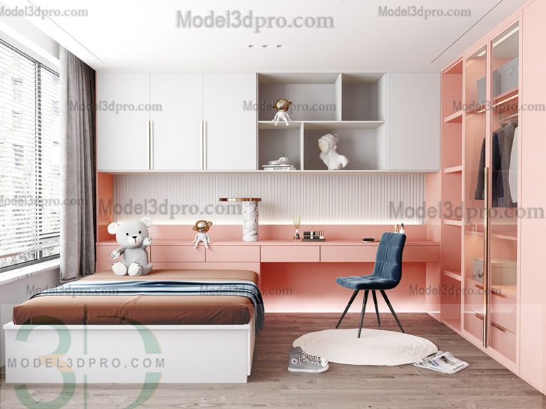 free 3d model design software bedroom