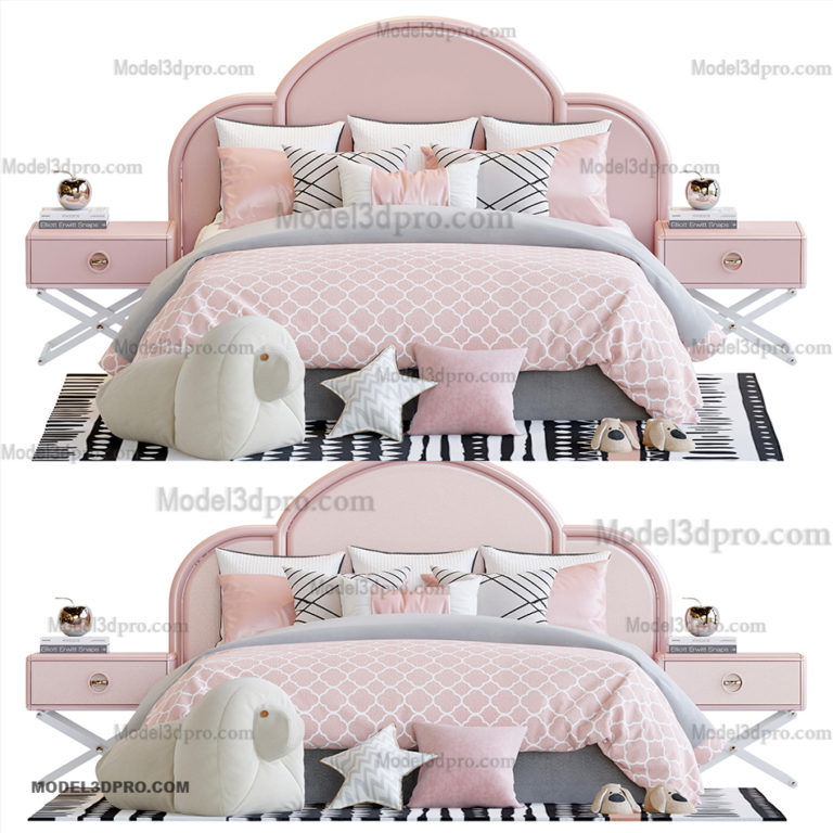 free 3d models bed