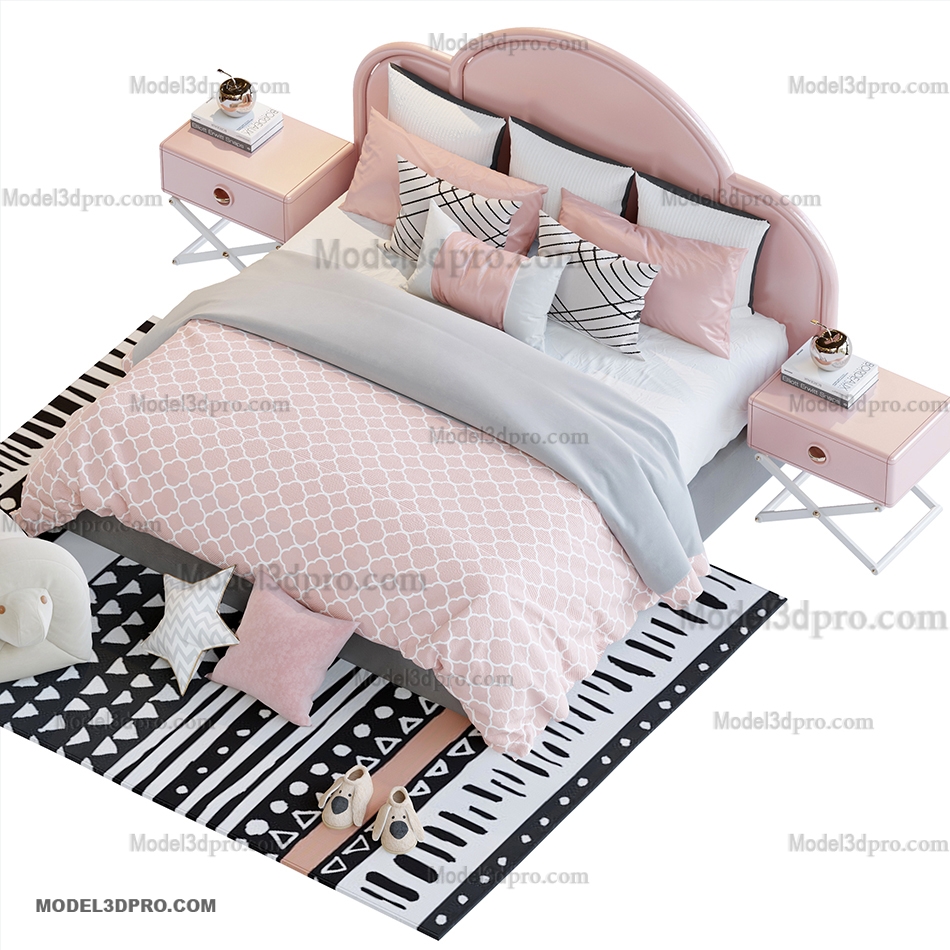 Bed 3D models