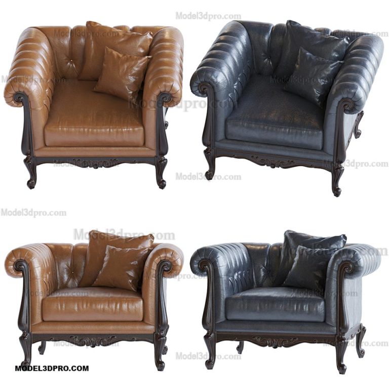 3d models free Armchair Classic