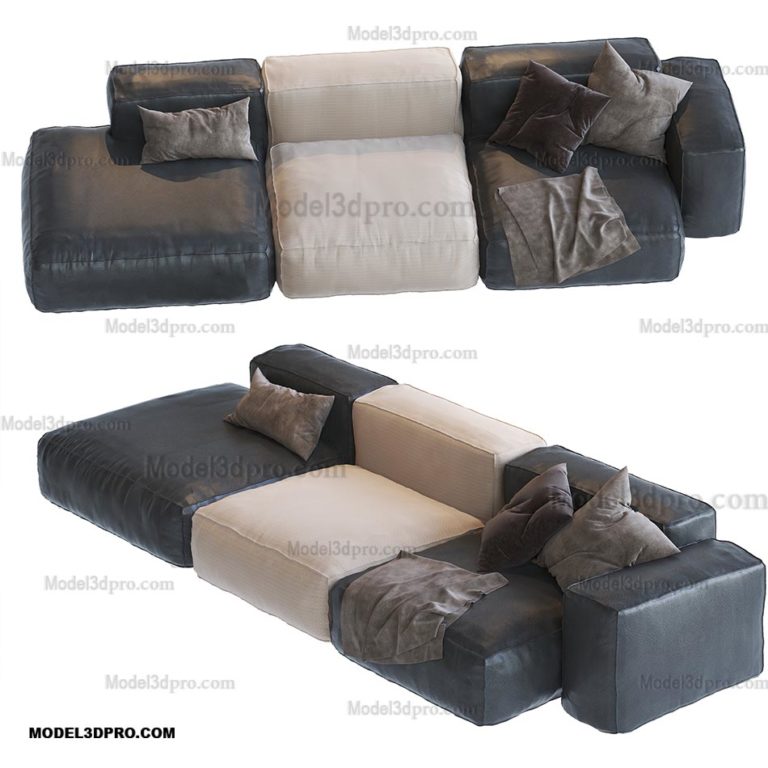 create 3d model online Sofa modern - 3D models - Free 3D Models - 3d ...