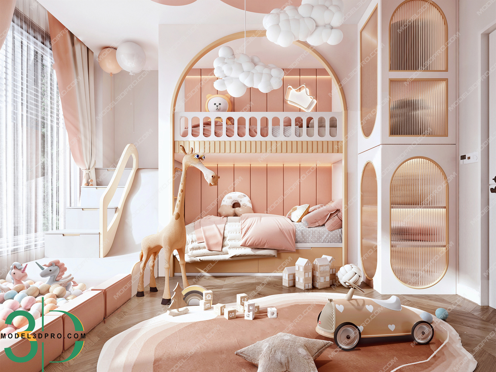 Children'S Bedroom 3D Models for Download