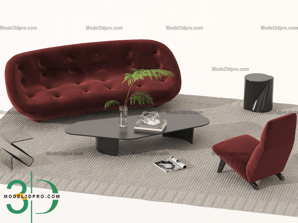 Free Sofa 3D Models for Download