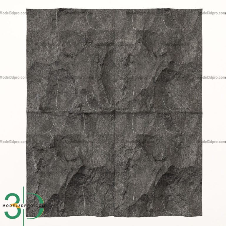 Stone wall 3D Models