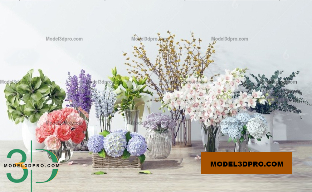 Free Flower 3D Models