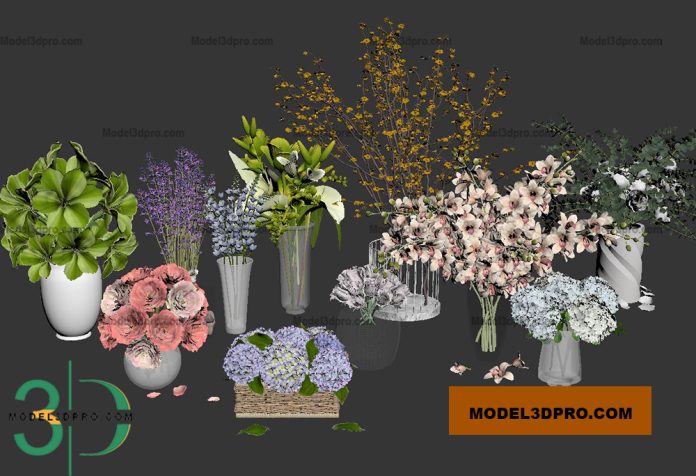 Free Flower Pot 3d Models For Download 3d Models Free 3d Models