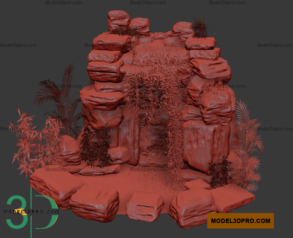 Download Model 3Dsmax Mini scene