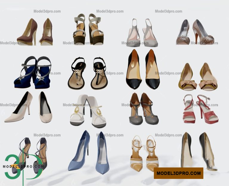 Shoes 3d models