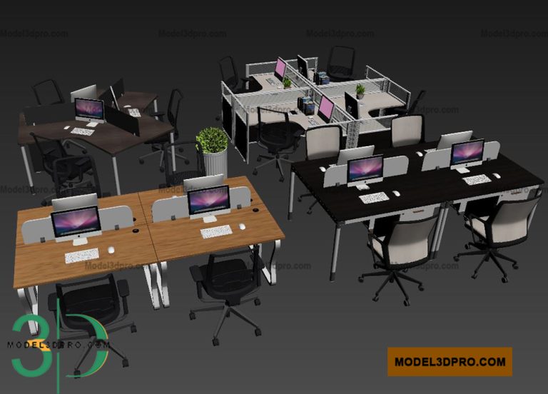 Office Free 3D Models download