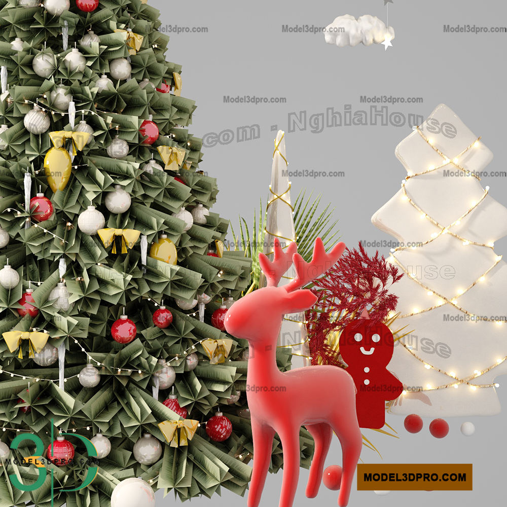 Christmas Tree Free 3D Models download
