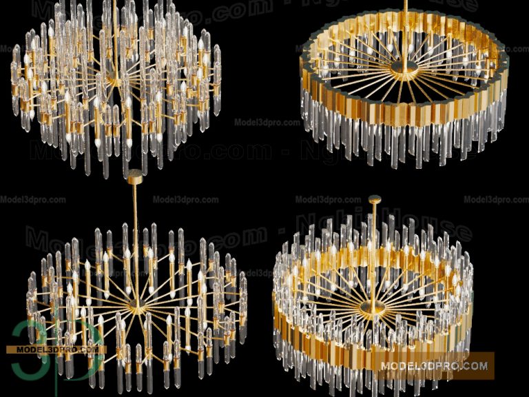 Crystal Lighting 3D Models