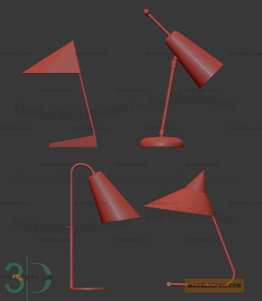 Table-lamp 3D models