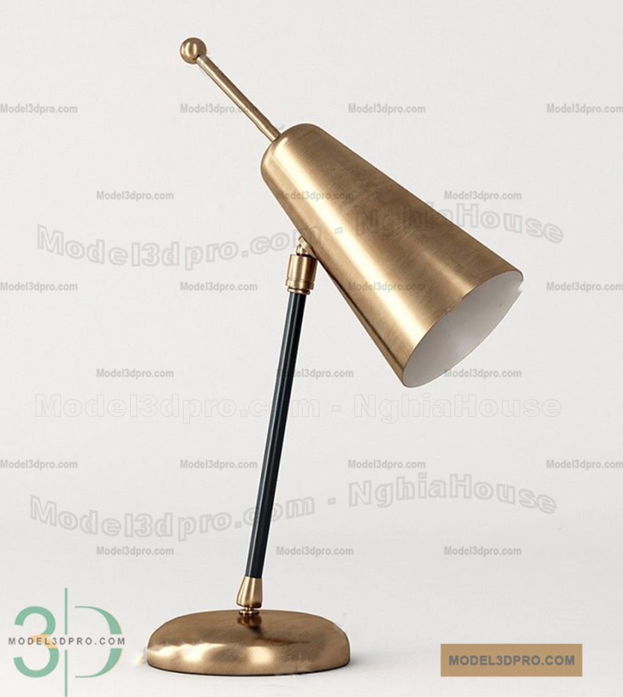 All 3d Table lamp model free download