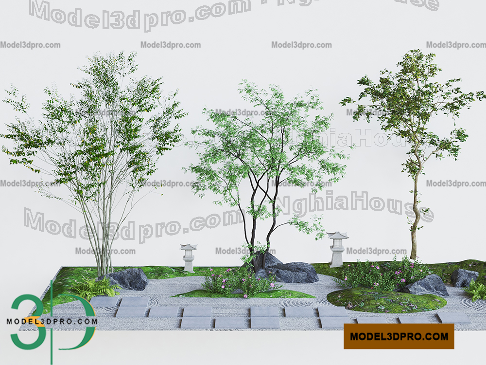 3D Trees Models Free Download