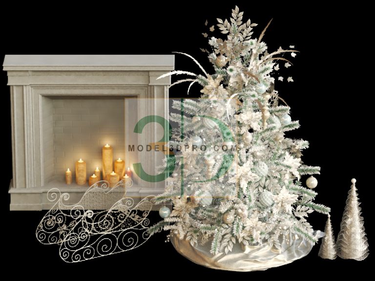 Christmas Tree 3D Models for Download 209