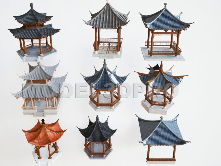 Free 3D Pavilion Models for download