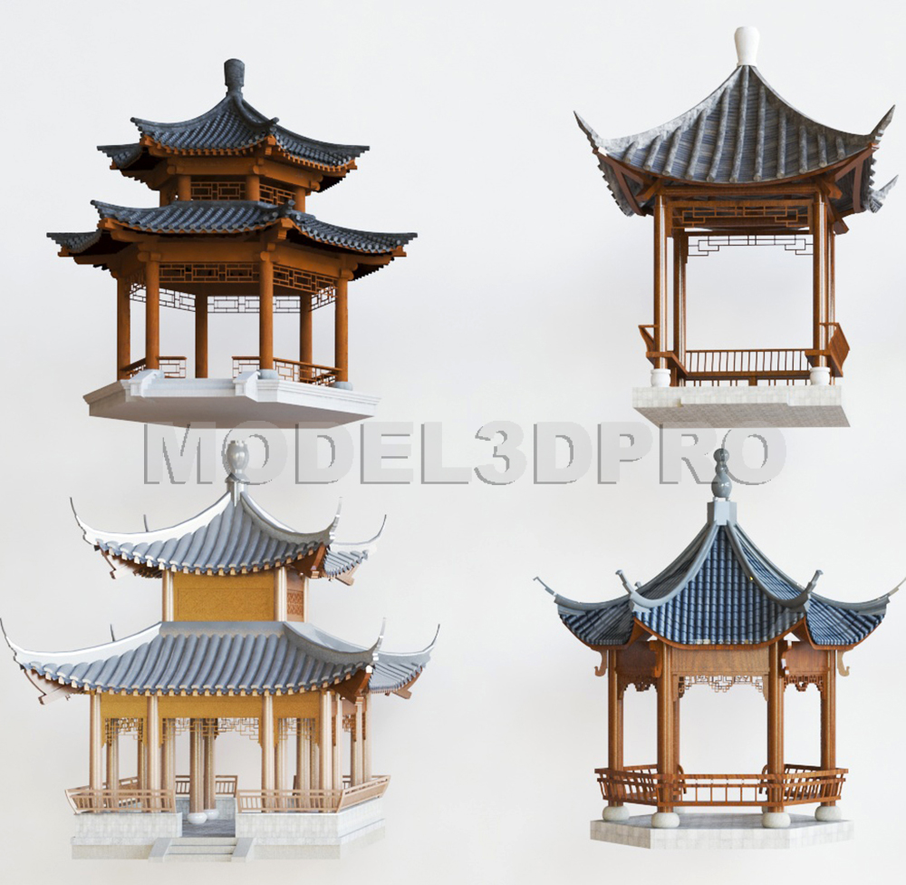 Free Pavilion 3D Models for Download