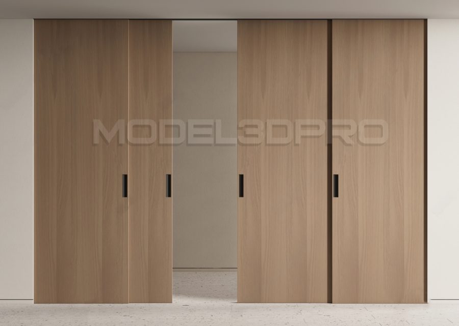 Door 3D models available for download 6286-NghiaHouse-Model3dpro
