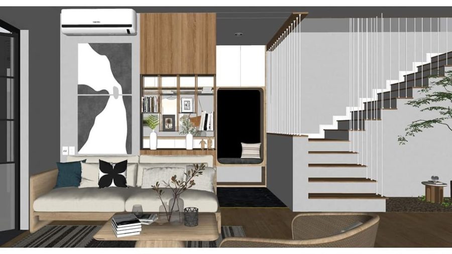 Interior Apartment Scene Sketchup Models Free download 