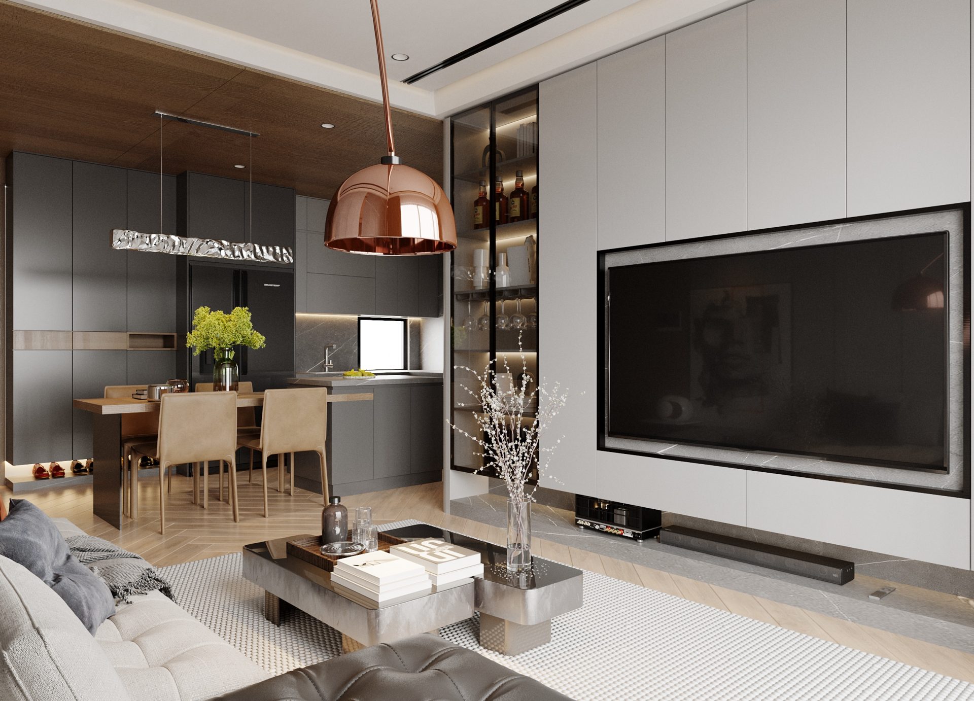 Living Room Scene 3D Models for Download file 3dsmax By Nguyen Canh ...