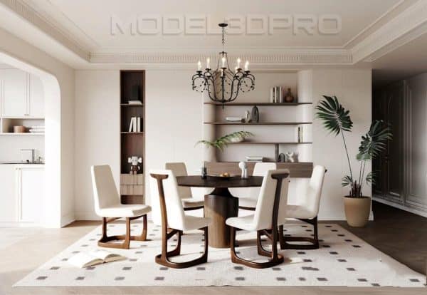 Dining table 3D Models