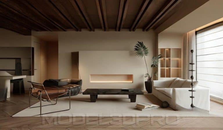 Livingroom 3D Models