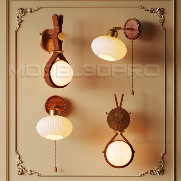 Free 3D Wall-Lamp Models 8272