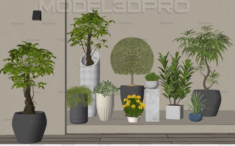 3d Trees Sketchup Models