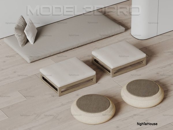 3D Cushion Models