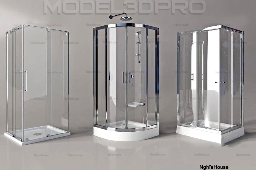 Glass Bath 3D model