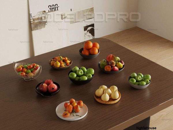 Fruit 3D Models for Download