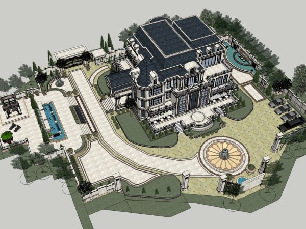 Villa SketchUp Models for Download