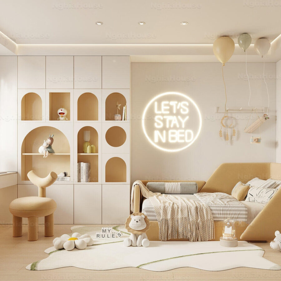 3D Kids Bedroom Interior Model_ID112876137