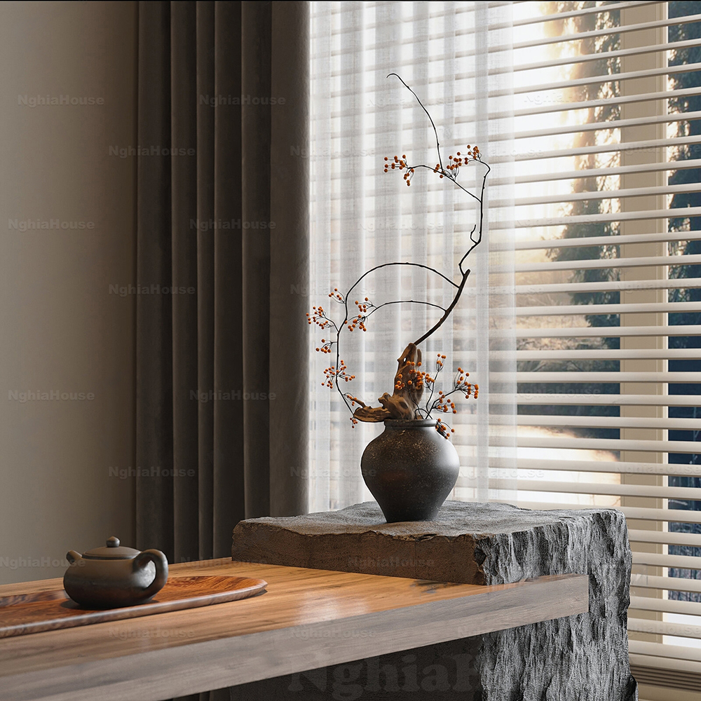 Curated visual reference: Fresh Look at 3D Model Minimalist Zen Vase With Decorative Branch Vray 106060480