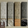 3D Model Decorative Marble and Wood Texture Columns_HJI4803718039346 CR