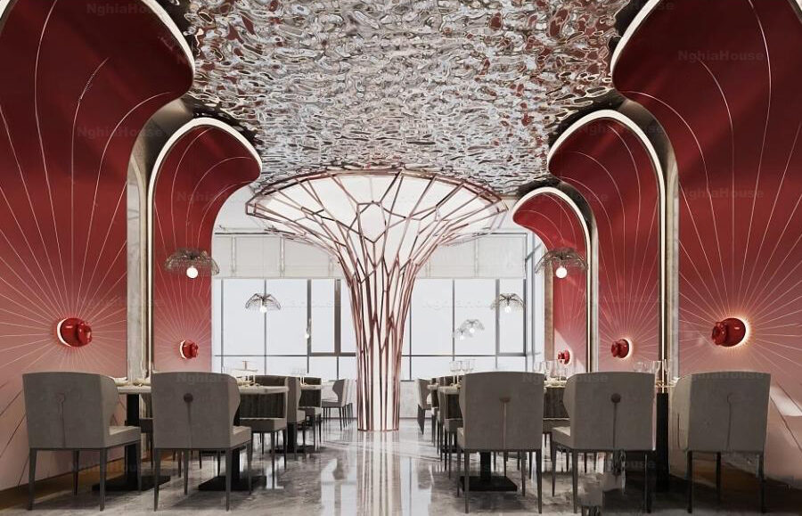 3D Model Luxury Restaurant Interior Design - 3ds Max_HCI4803714356190